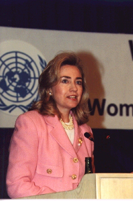 Clinton, human rights speech at 1995 UN Conference on Women