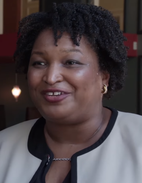 photo from her web page https://en.wikipedia.org/wiki/Stacey_Abrams