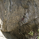 banded-calcite-rocks-along-road-nr-Boyden-2008-07-22-img 0700